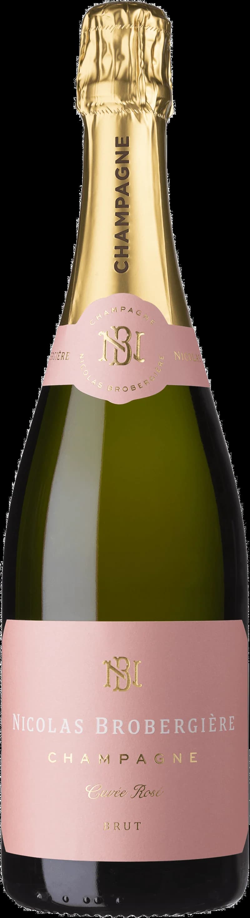 Nicolas Brobergi re mousserande vin i ett glas