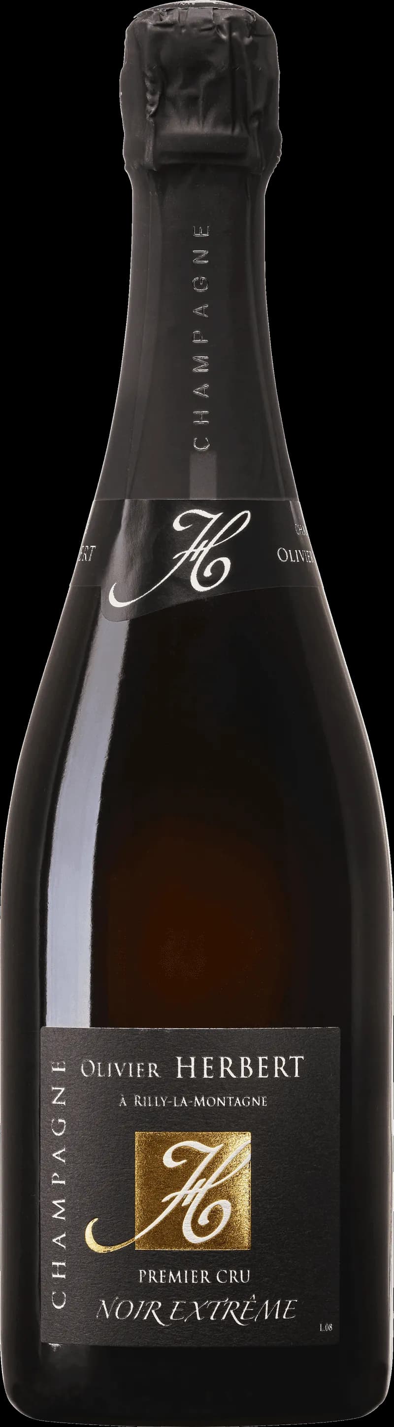 Olivier Herbert mousserande vin i ett glas