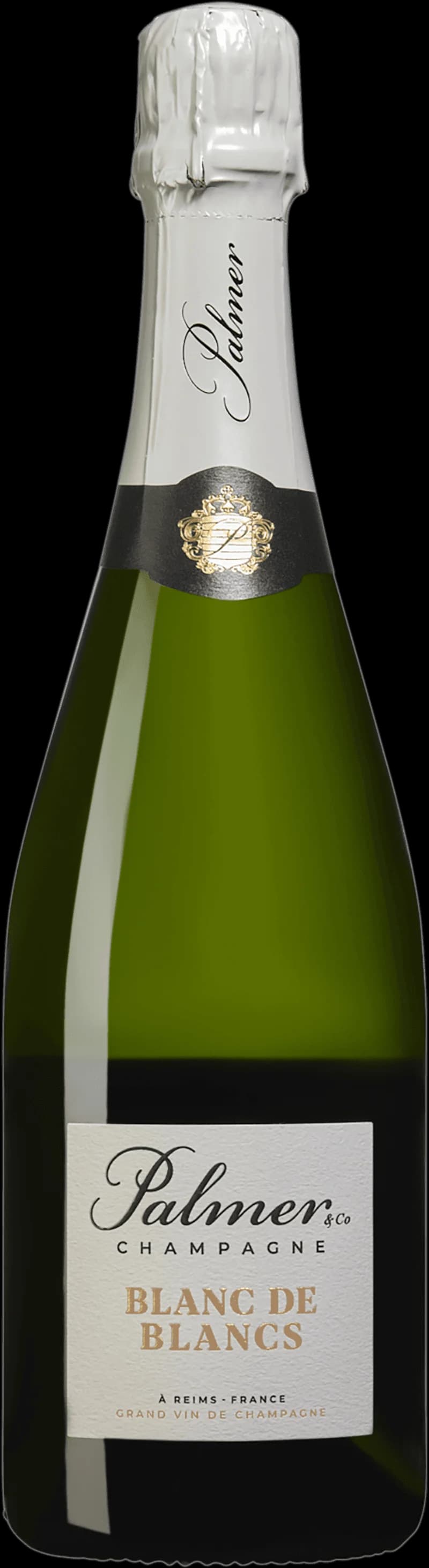 Palmer Co mousserande vin i champagneglas
