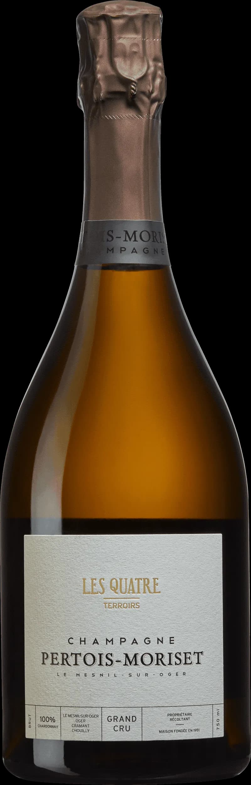 Flaska av mousserande vin från Pertois-Moriset