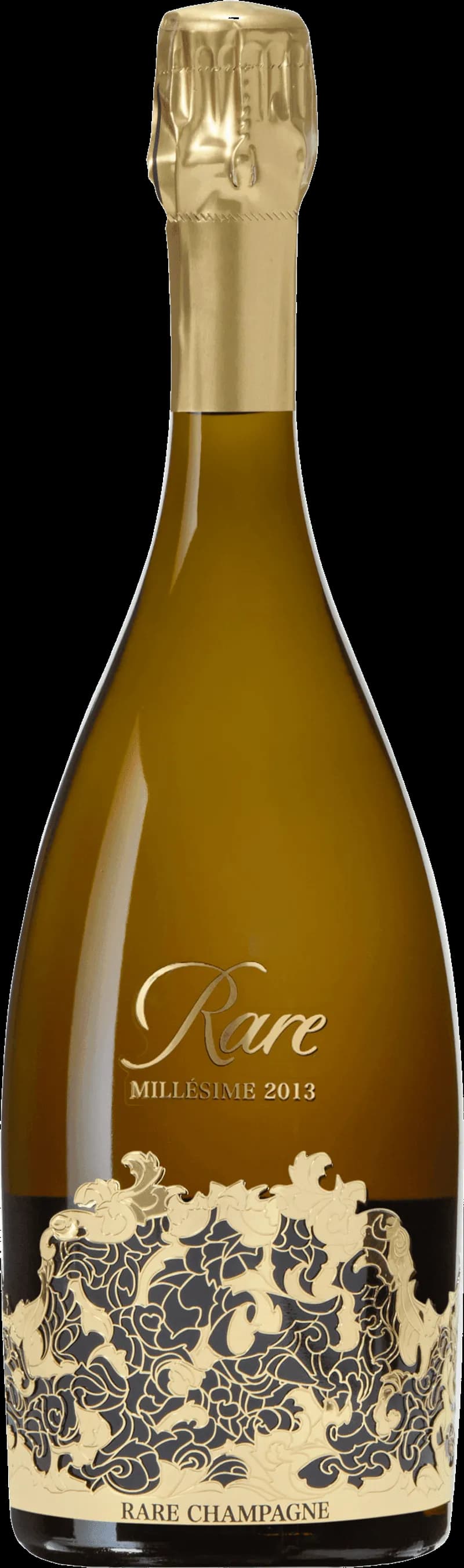 Flaska Piper-Heidsieck champagne mot mörk bakgrund