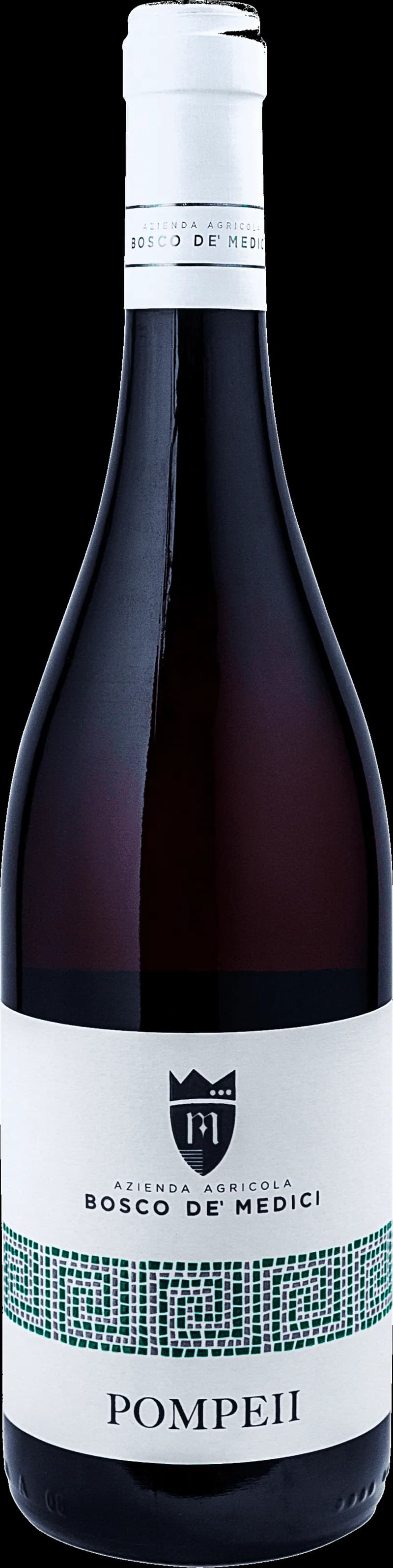 Flaska vitt vin från Pompeii