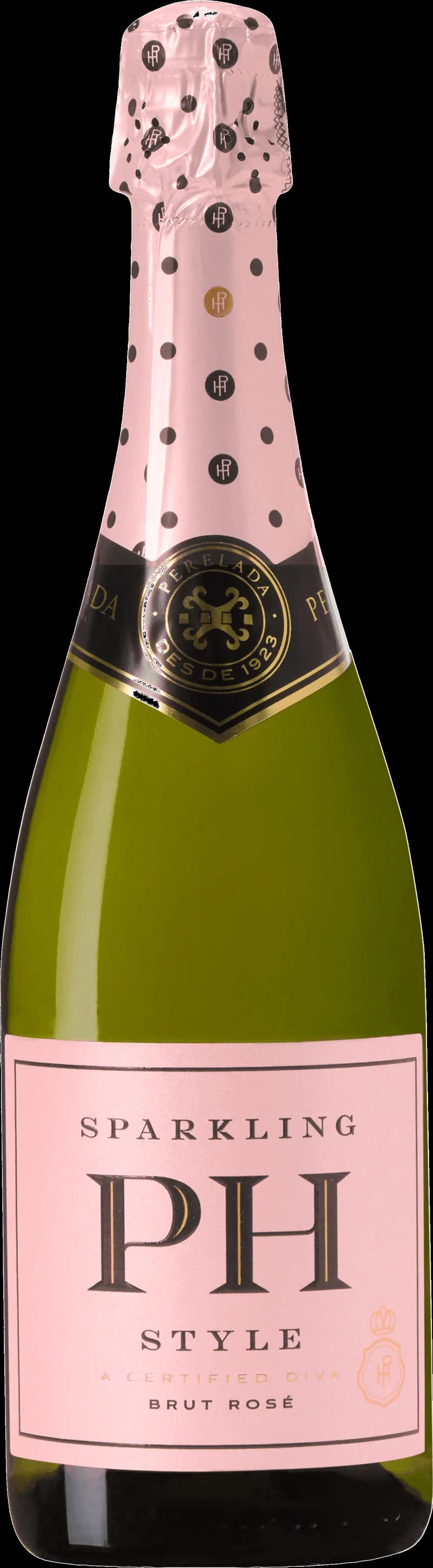 Elegant glas med mousserande vin mot en stilren bakgrund