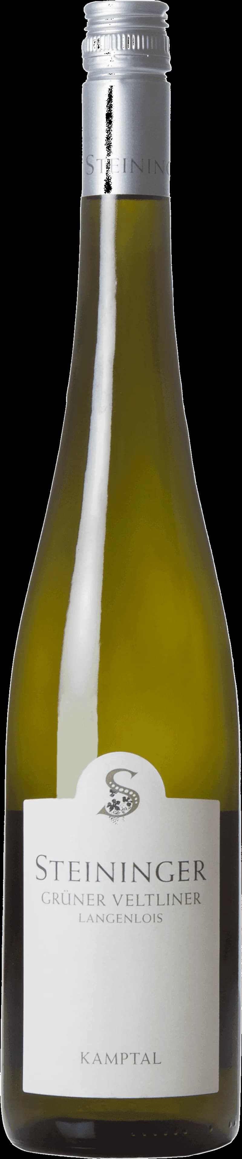 Flaska vitt vin från Steininger, Langenlois, Kamptal, Österrike.