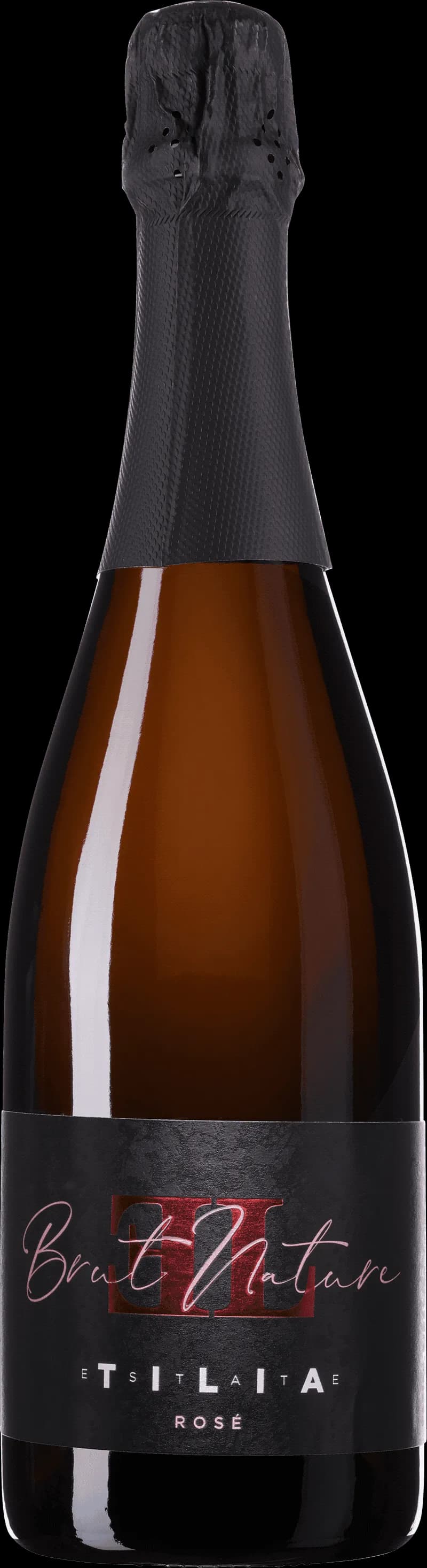Tilia Estate mousserande vin flaska och glas