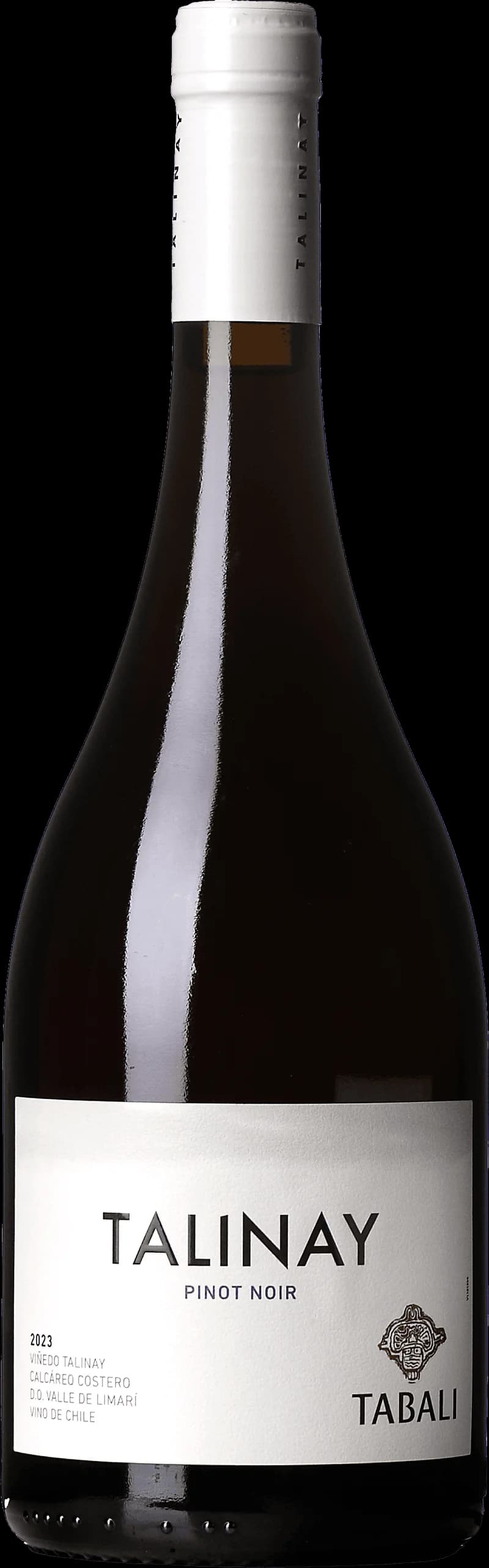 Flaska av rött vin från Tabalí Talinay