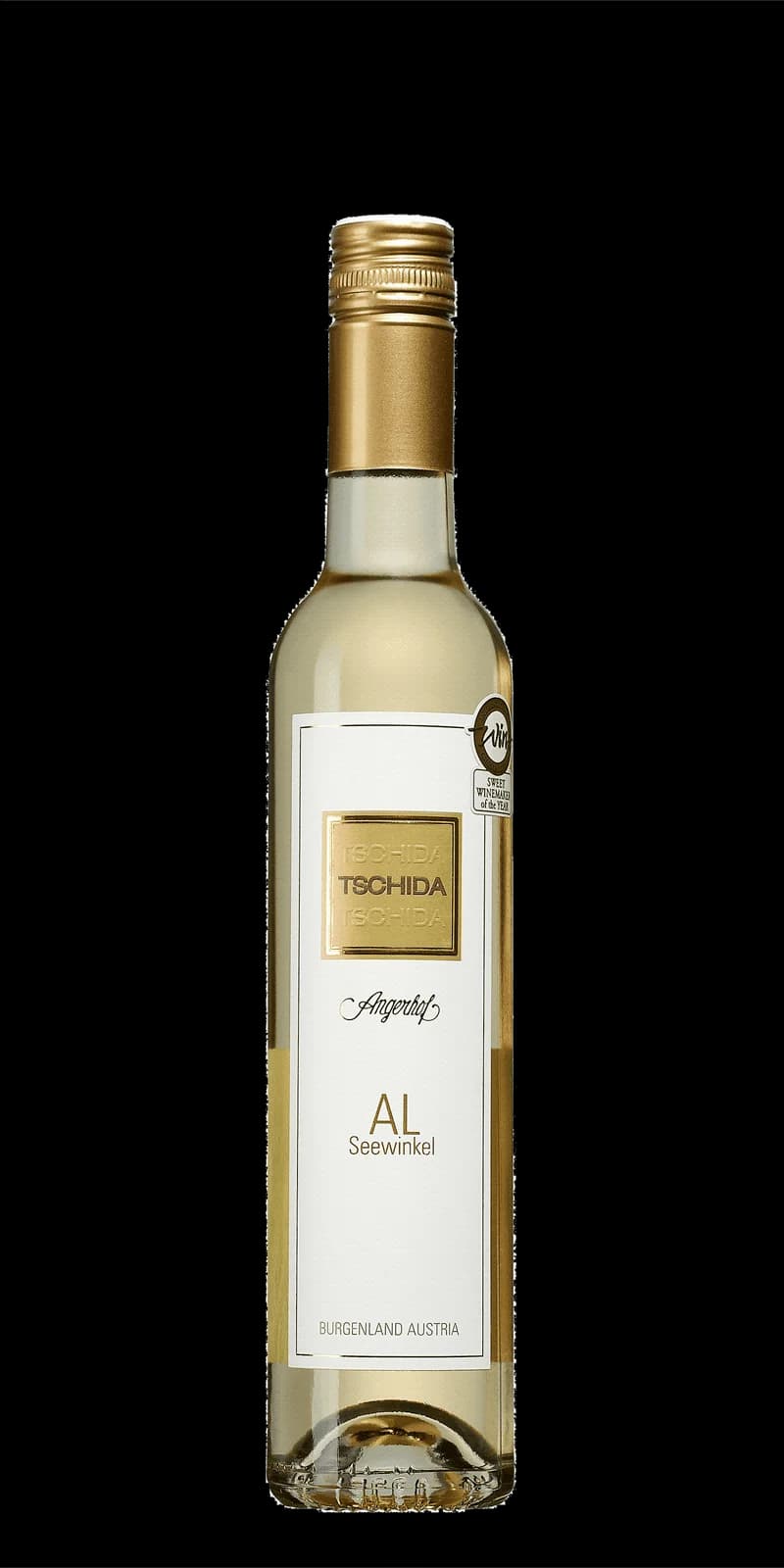 Flaska av vitt vin från Tschida Angerhof