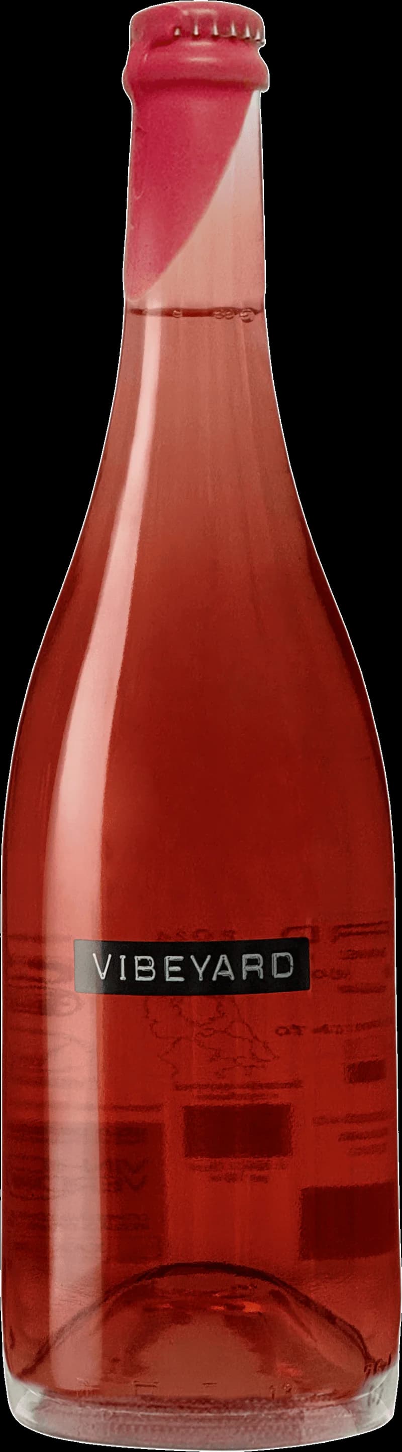 Flaska med mousserande vin från Vibeyard
