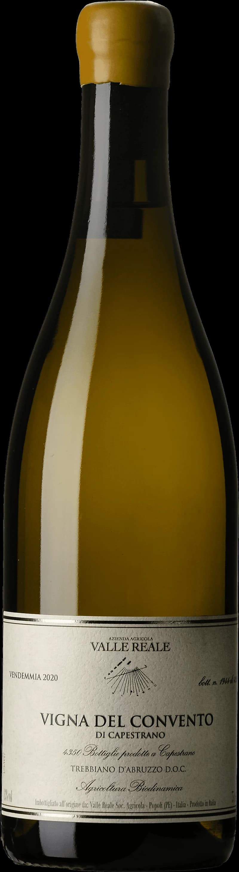 Flaska vitt vin från Vigna del Convento di Capestrano