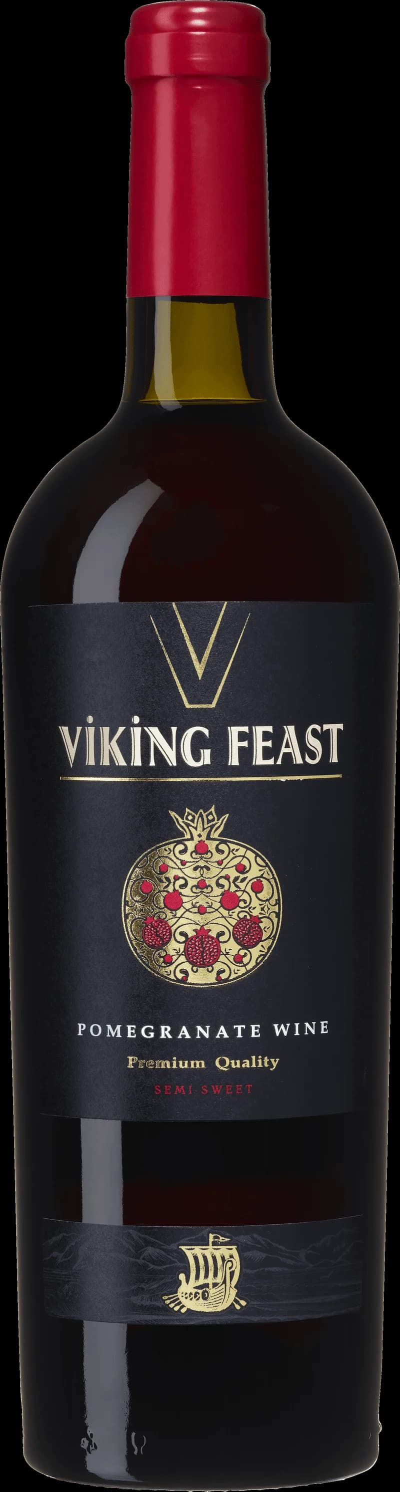 Flaskor med smaksatt vin och fruktvin från Viking Feast