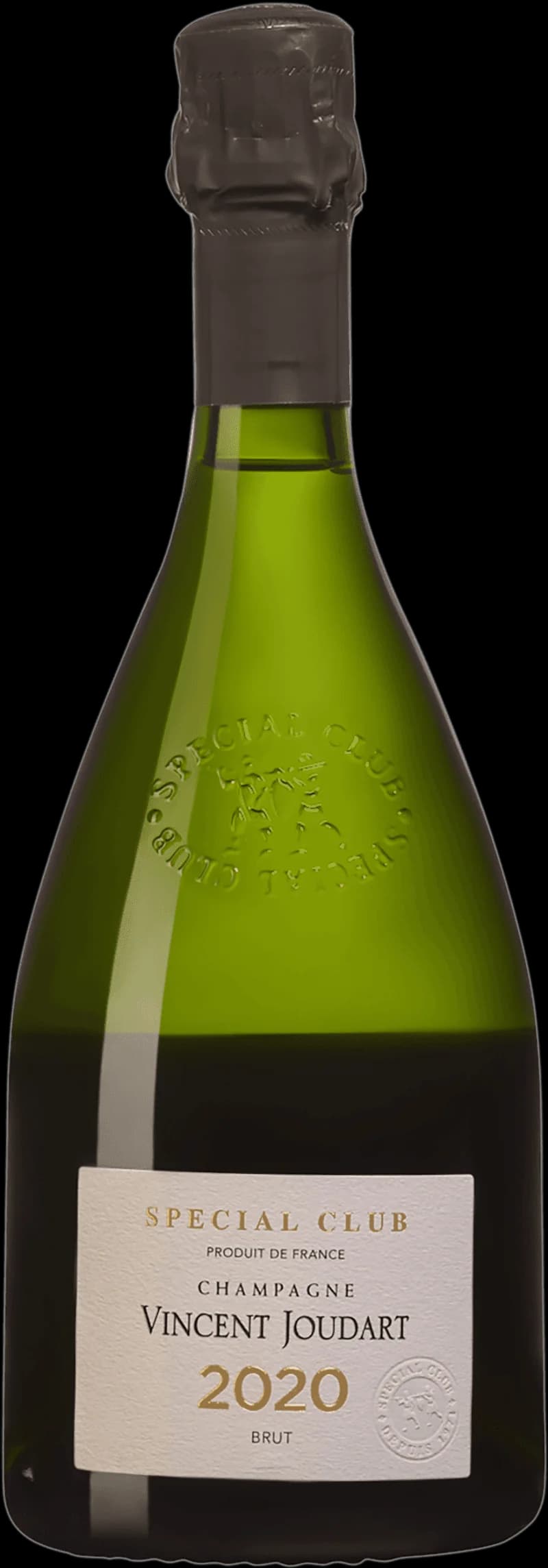 Flaska med mousserande vin från Vincent Joudart