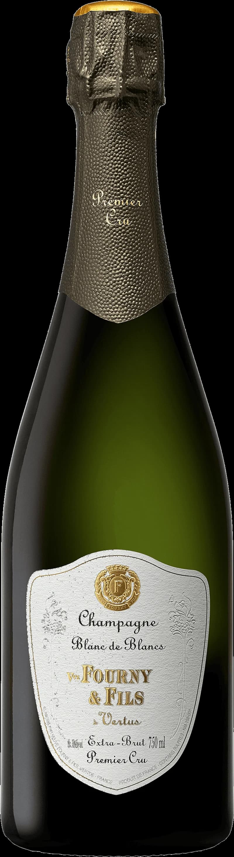 Flaska av mousserande vin från Vve Fourny Fils