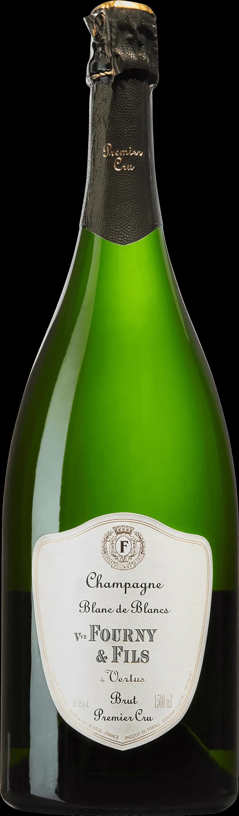 Flaska av mousserande vin från Vve Fourny Fils