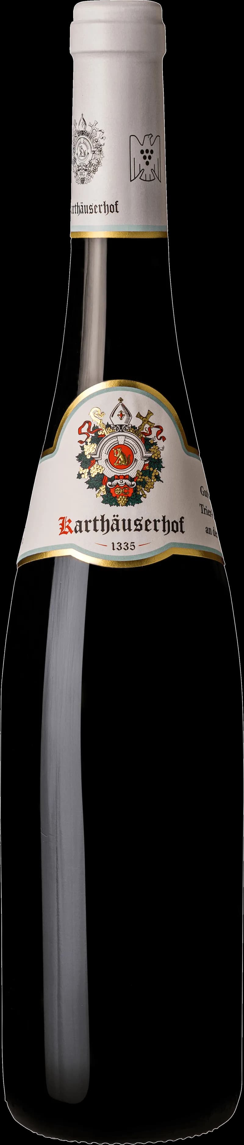 Flaska vitt vin från Weingut Karthäuserhof