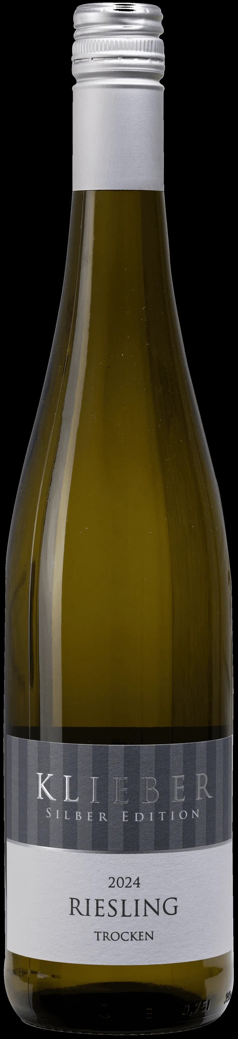 Vit vinflaska från Weingut Kleiber på en ljus bakgrund.