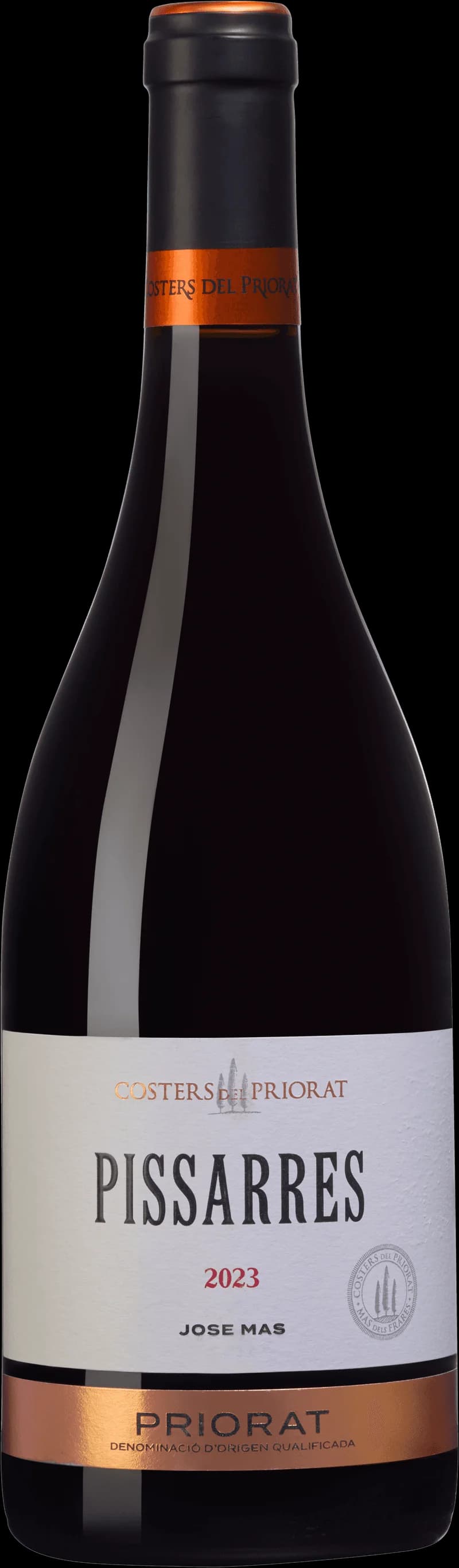 Flaska rött vin från Costers del Priorat i Priorat, Spanien