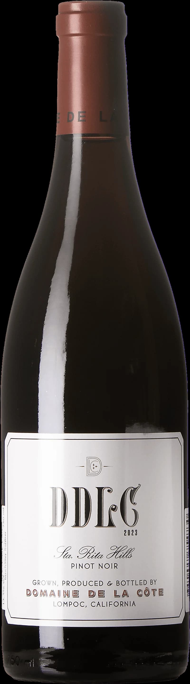 Domaine de la Côte, rött vin från en vingård med rankor och landskap