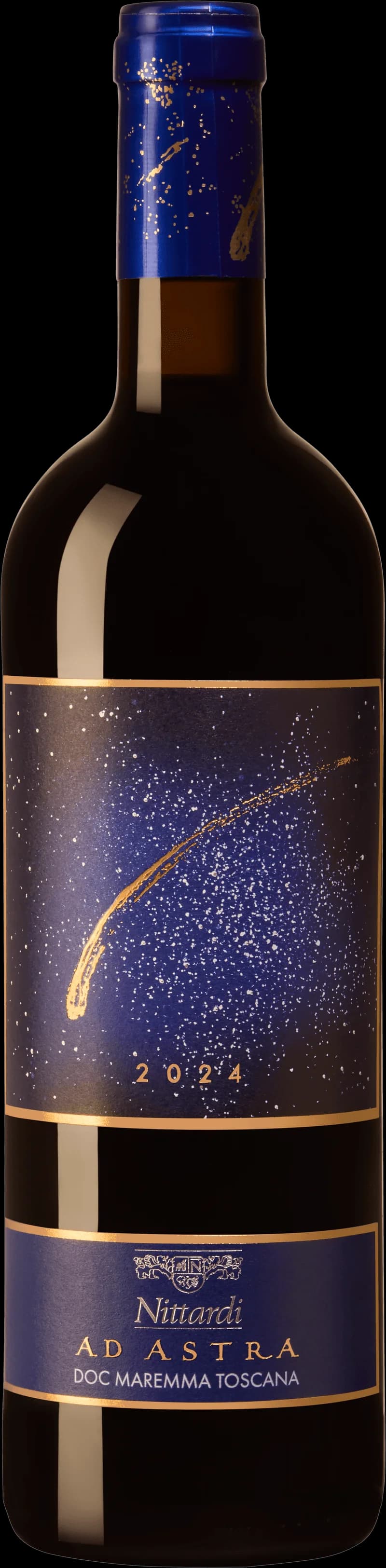 Flaska Nittardi rött vin, italienskt rödvin från Toscana