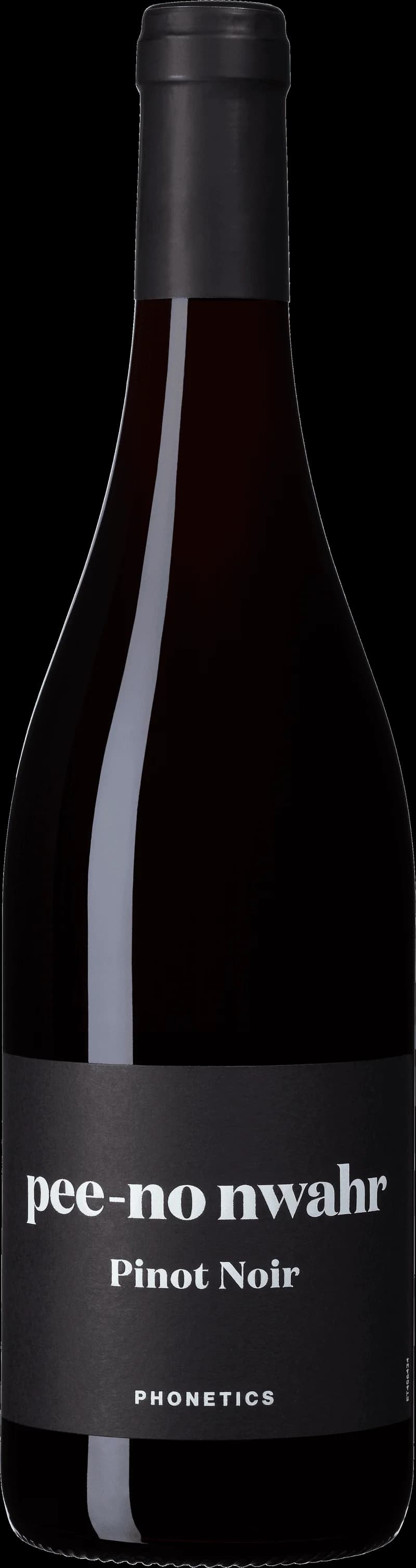 Illustration som kombinerar fonetik med rött vin, troligen för en artikel om vinprovning och smakbeskrivningar.