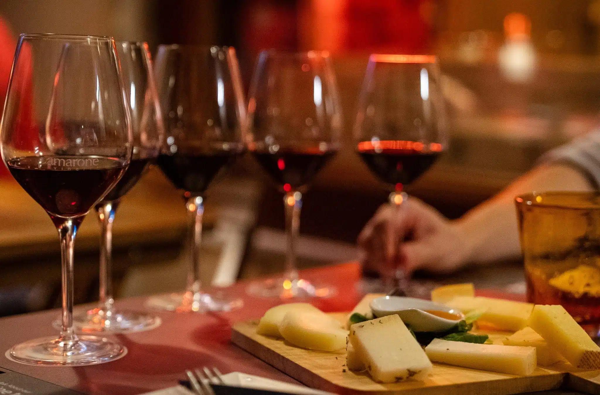 Bästa ostarna och chokladen till Amarone