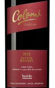 Colomé Estate Malbec