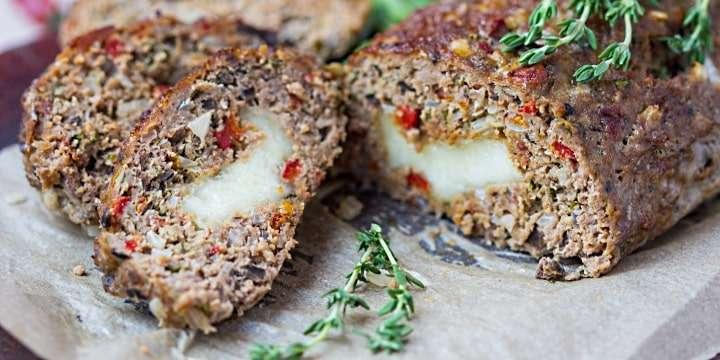 Somrig köttfärslimpa och Valpolicella