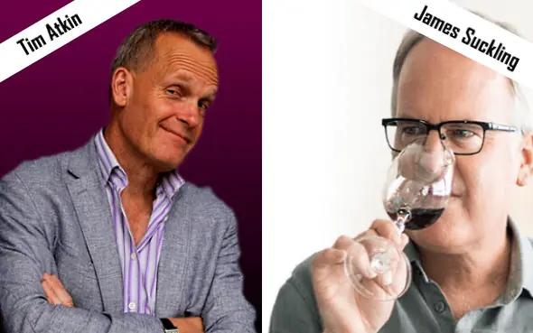 betygsätta vin - Tim och James