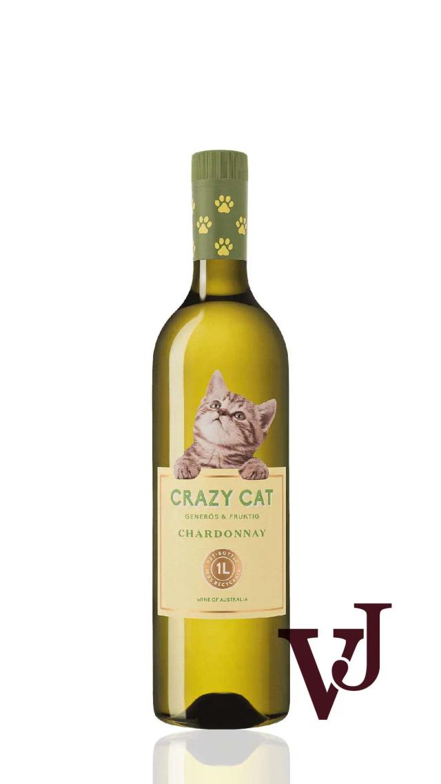 Crazy Cat Chardonnay 2023 från www.vinjournalen.se