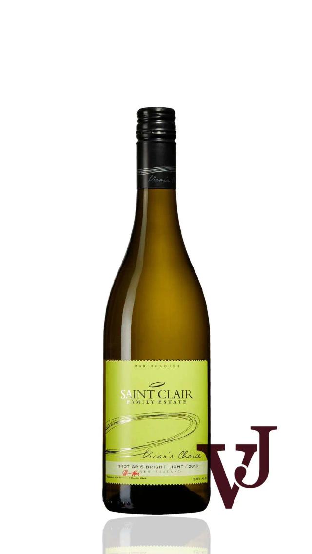 Saint Clair Vicar’s Choice Pinot Gris Bright Light