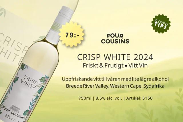 crisp white banner mobile