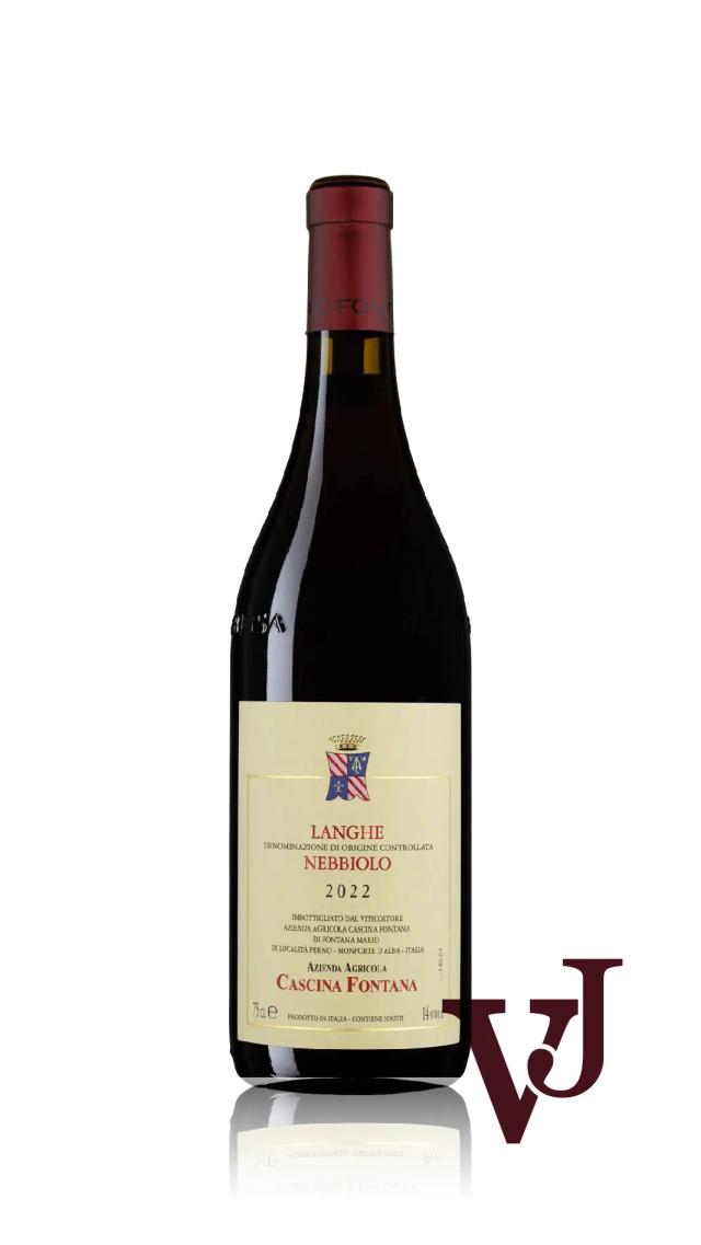 Cascina Fontana Langhe Nebbiolo från www.vinjournalen.se