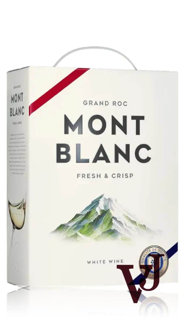Grand Roc Mont Blanc white wine Vitt vin från EU