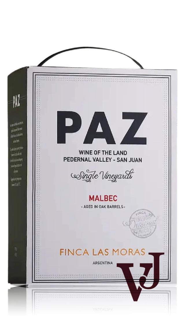 Paz Malbec Finca Las Moras från www.vinjournalen.se
