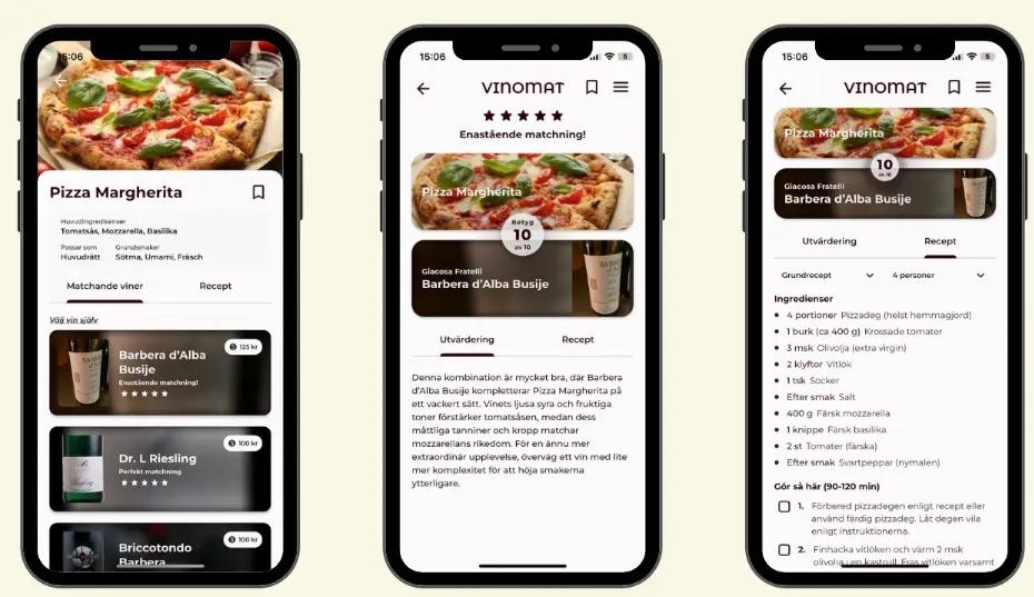 Ny svensk app om vin & mat!