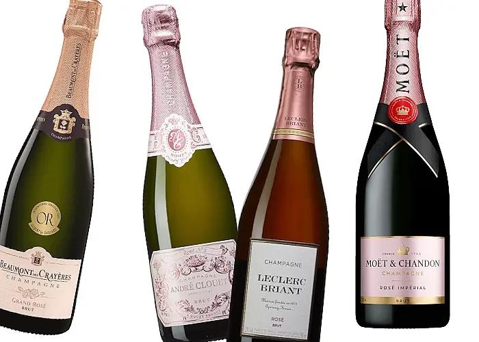 De eleganta roséchampagnerna