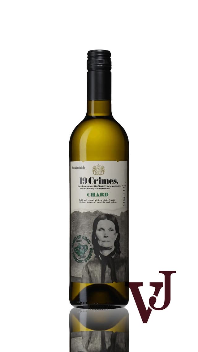 19 Crimes Hard Chard Vitt vin från Australien