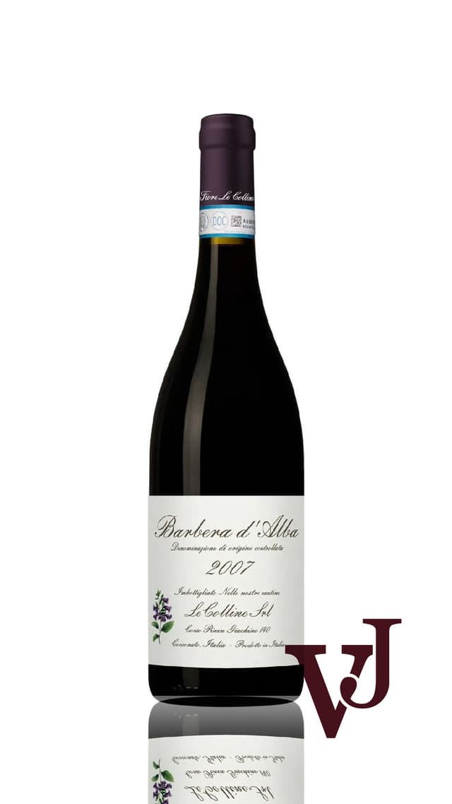 Barbera d’Alba Le Colline, 2007 Rött vin från Barbera d'Alba