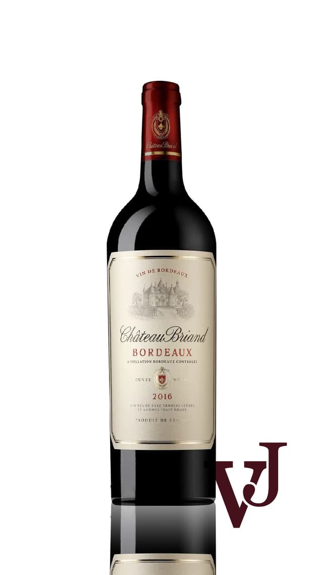 ChateauBriand Bordeaux, 2016 från www.vinjournalen.se
