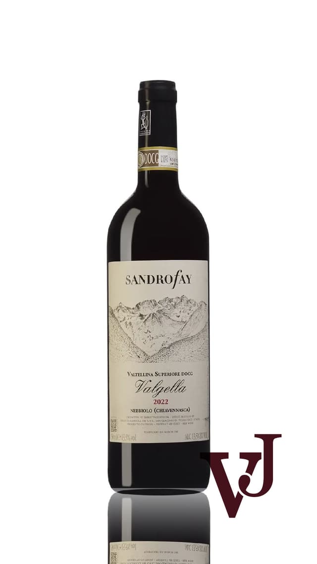 Sandro Fay Valgella, 2022 Rött vin från Valtellina