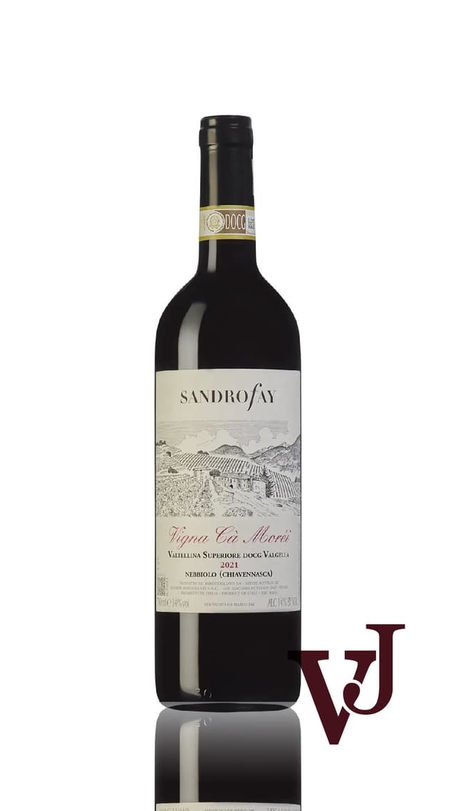 Sandro Fay Vigna Cà Moréi, 2021 Rött vin från Valtellina