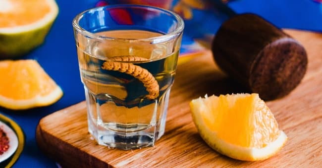 mezcal-i-shotglas-med-larv