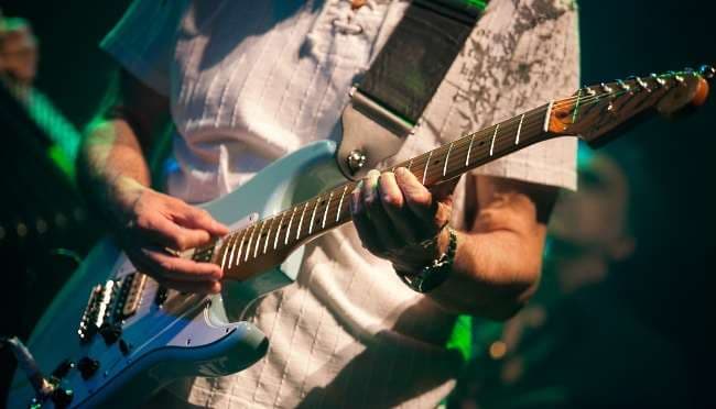 superstars i vinvärlden - rockgitarrist