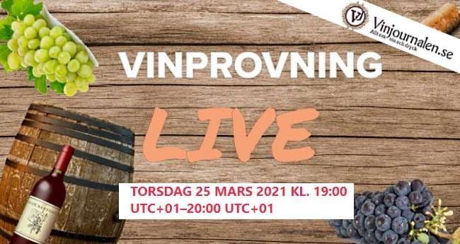 livesänd vinproning omslagbild