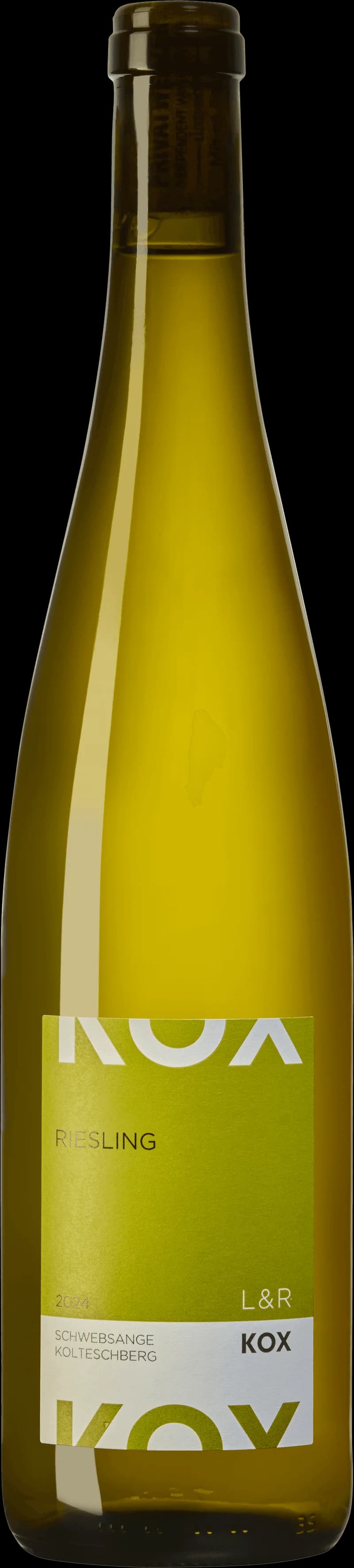 Flaska Domaine Kox vitt vin, ett franskt vitvin presenterat för vin- och matmagasin