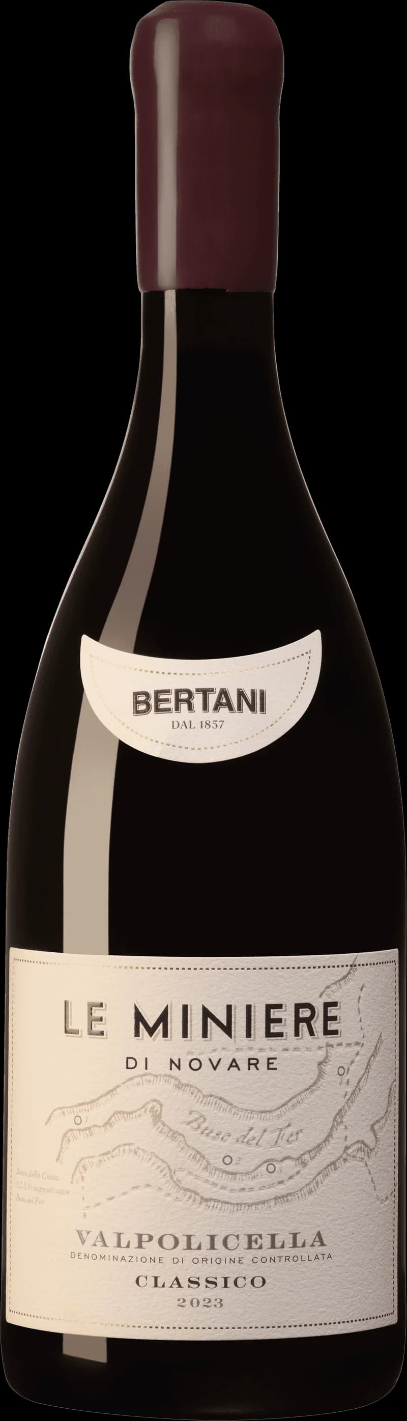 Flaska Le Minière rött vin, ett franskt rödvin presenterat för vinprovning och matlagning.