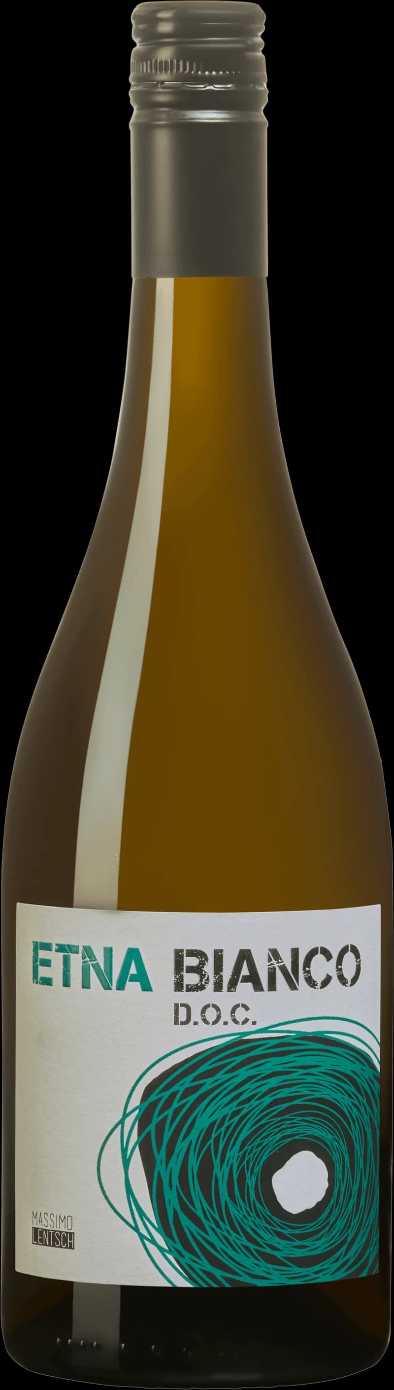 Massimo Lentsch med ett glas vitt vin, porträtt i smal bild