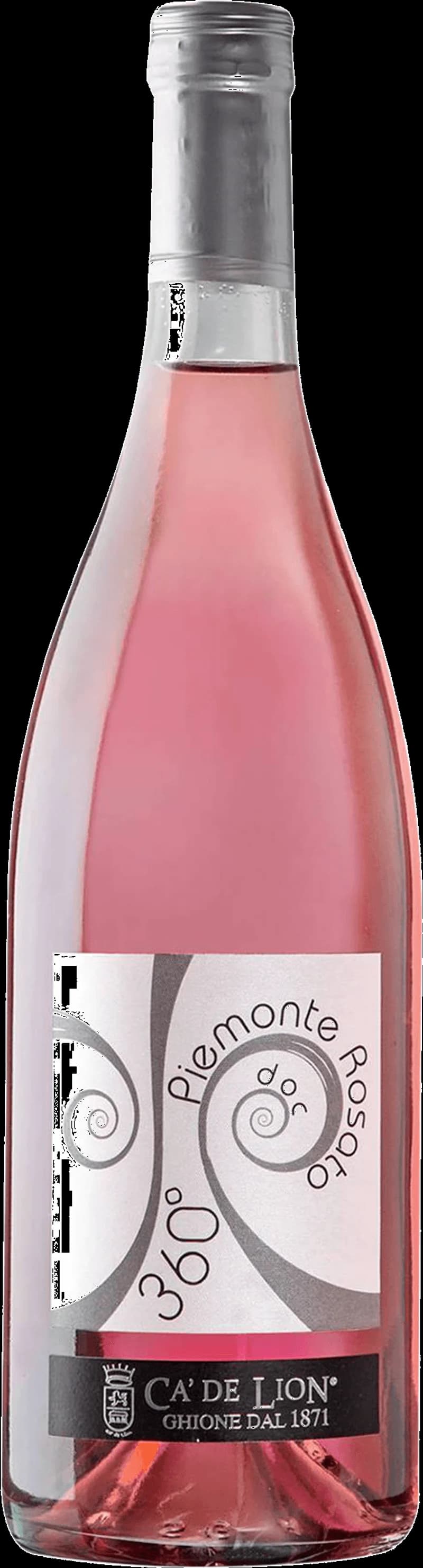 Flaska rosato rosévin från Piemonte i Italien