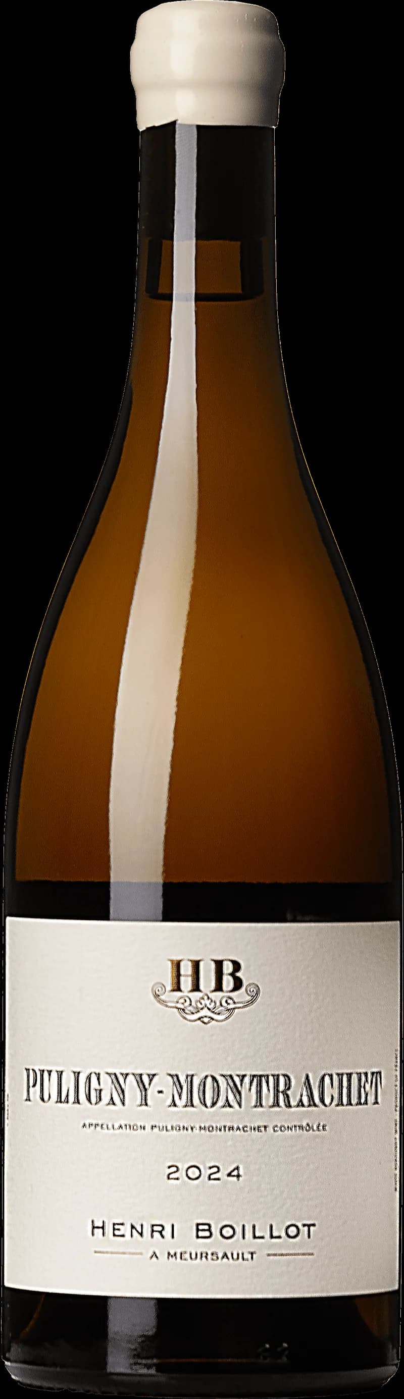 Flaska Puligny-Montrachet Village, ett vitt vin från Bourgogne