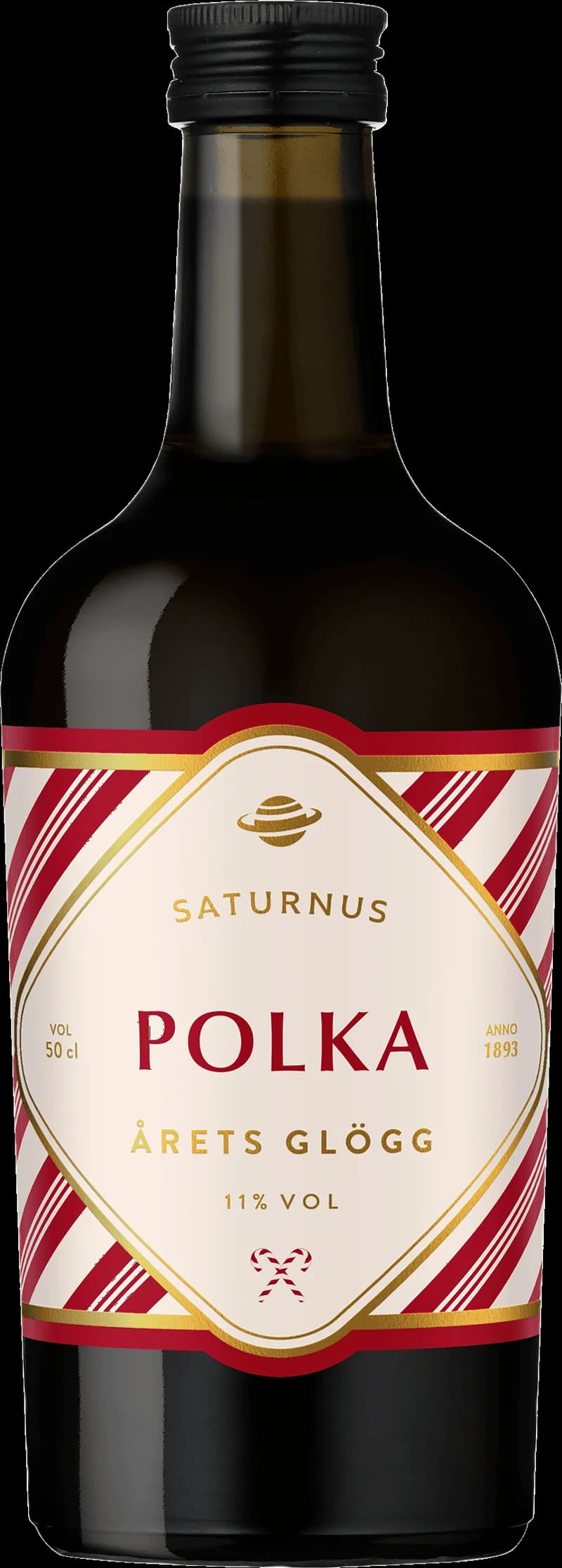 Flaska Saturnus glögg och Glühwein, en svensk och tysk vinterdryck