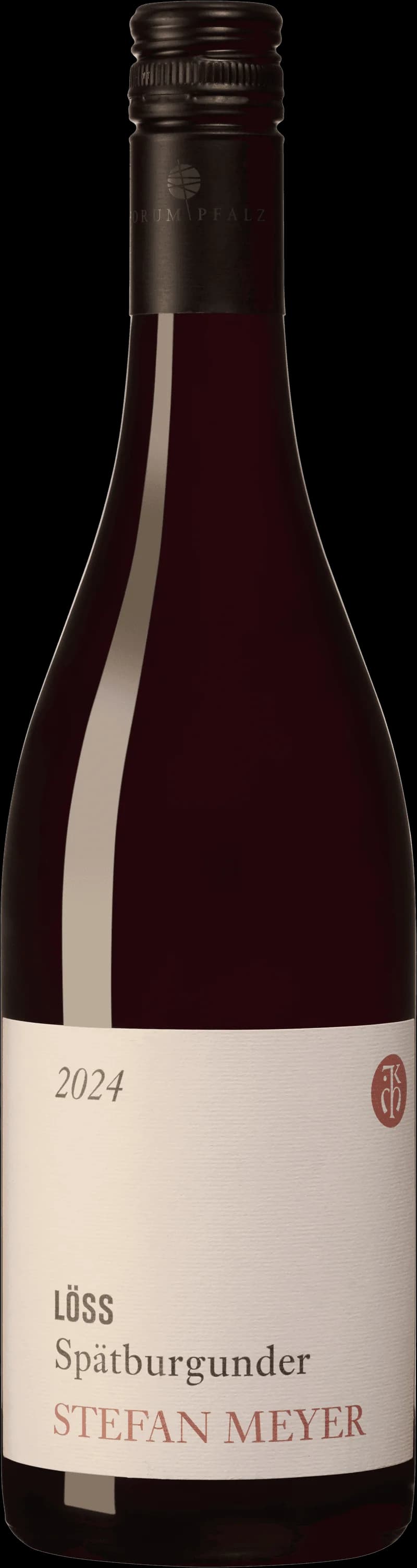 Stefan Meyer häller upp rött vin i ett glas